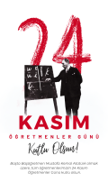 24 Kasım Öğretmenler Günü