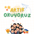 Artık Okuyorum Etkinlik Kokartları - Öğrenciler İçin Özel Kokartlar