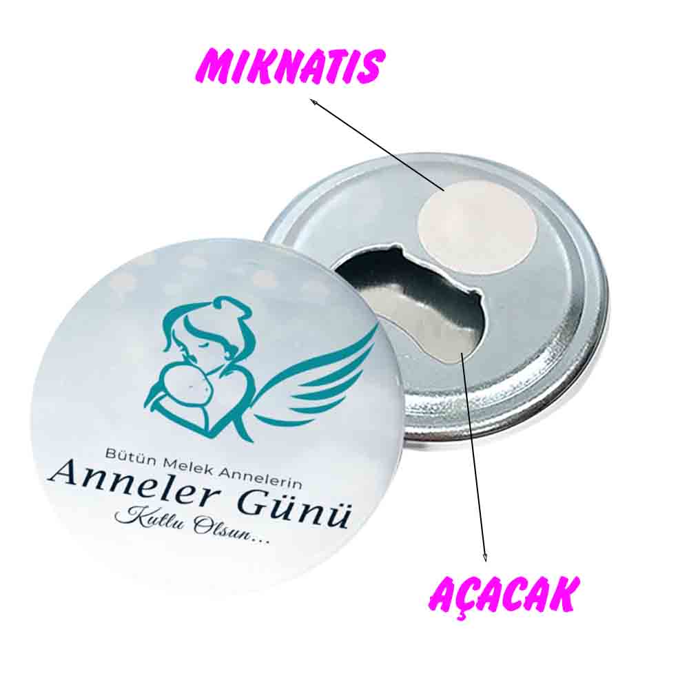 Anneler Günü İçin Kişiye Özel Magnet - Annenize Özel Hediye