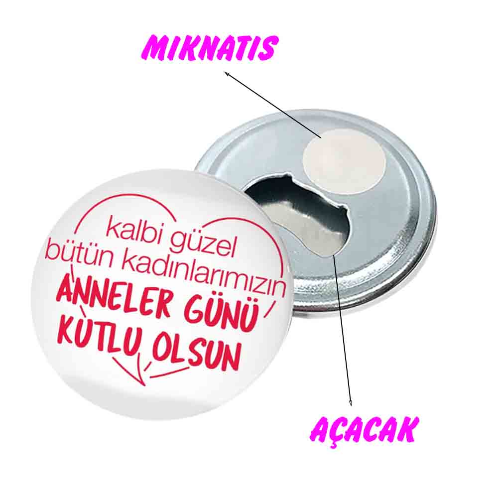 Anneler Günü İçin Kişiye Özel Magnet - Annenize Özel Hediye