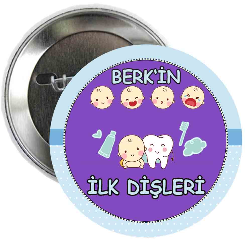 İlk Dişim Bebek Magneti Kişiye Özel