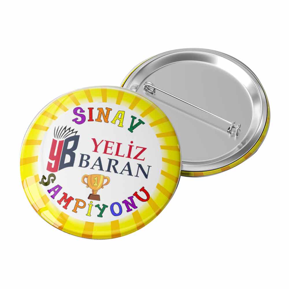 Sınav Şampiyonu Rozeti - Başarı Rozeti