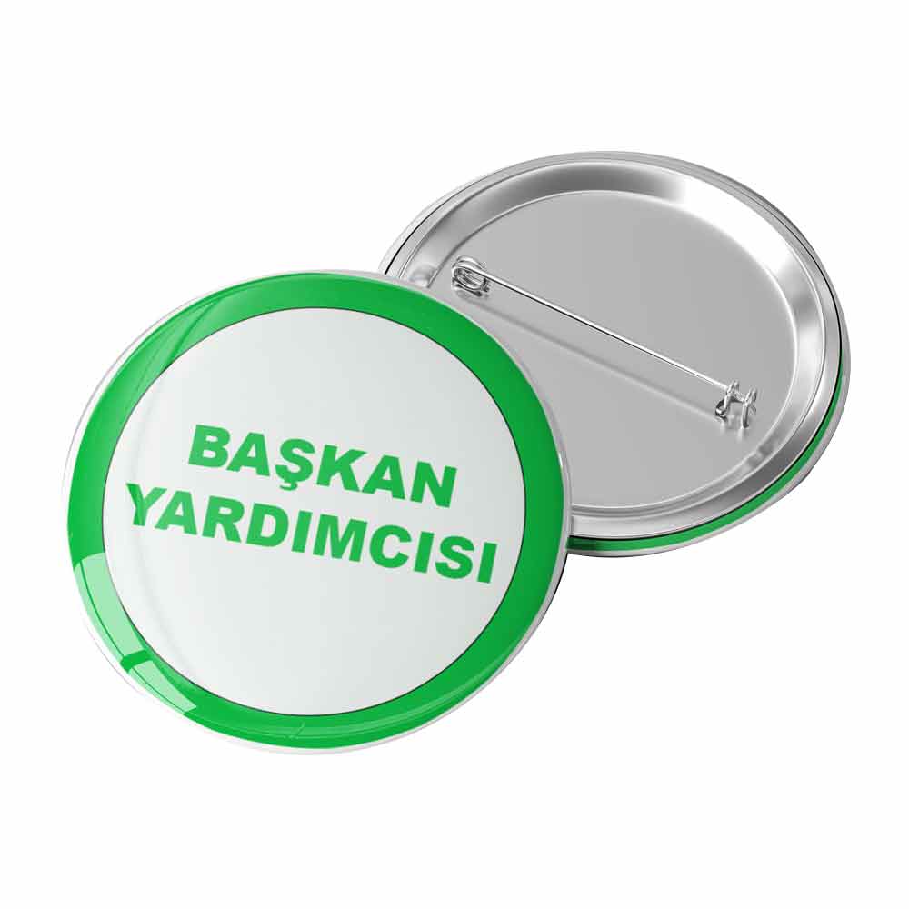 Başkan Yardımcısı Rozeti - Okul Liderlik Rozeti