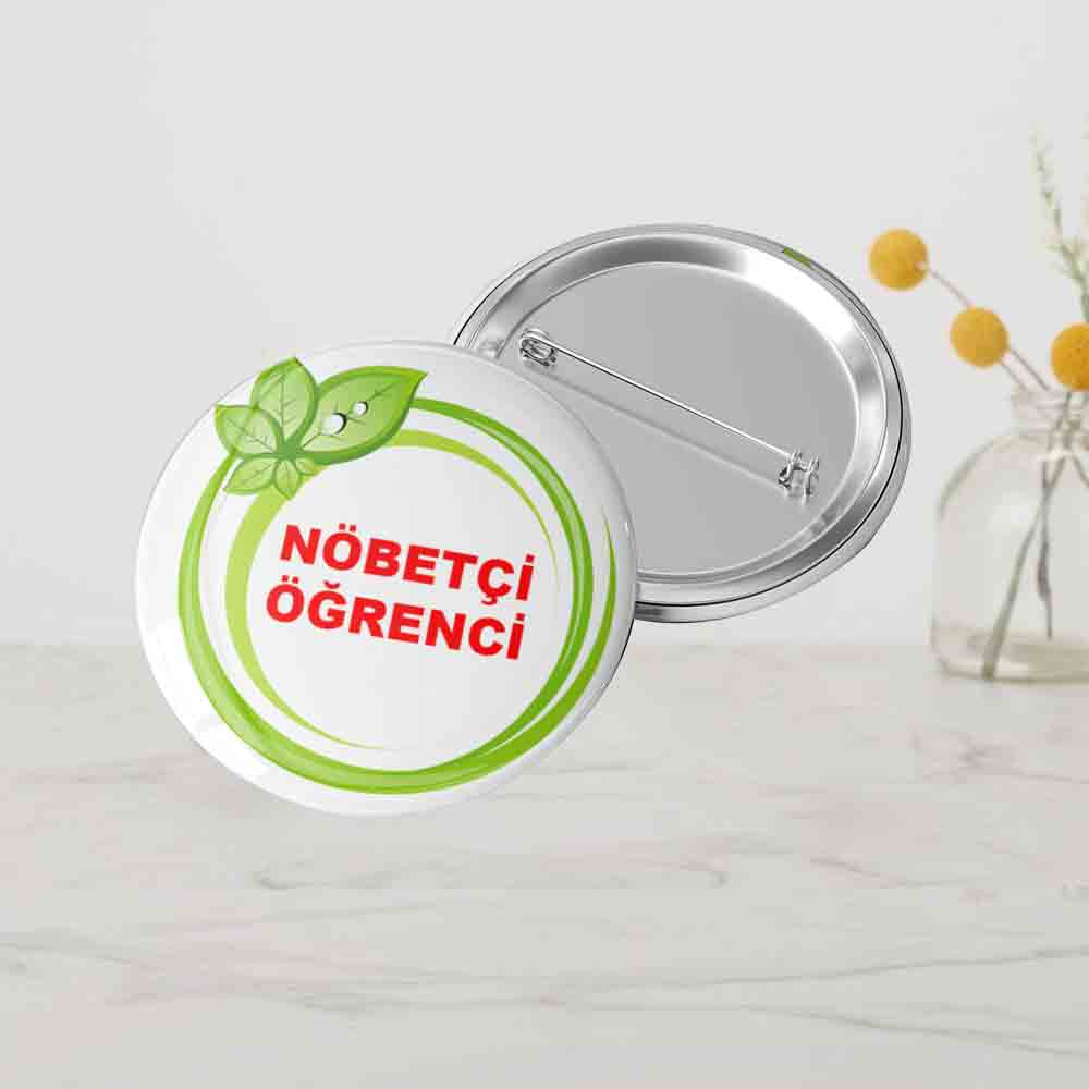 Nöbetçi Öğrenci Rozeti - Öğrenci Görev Rozeti