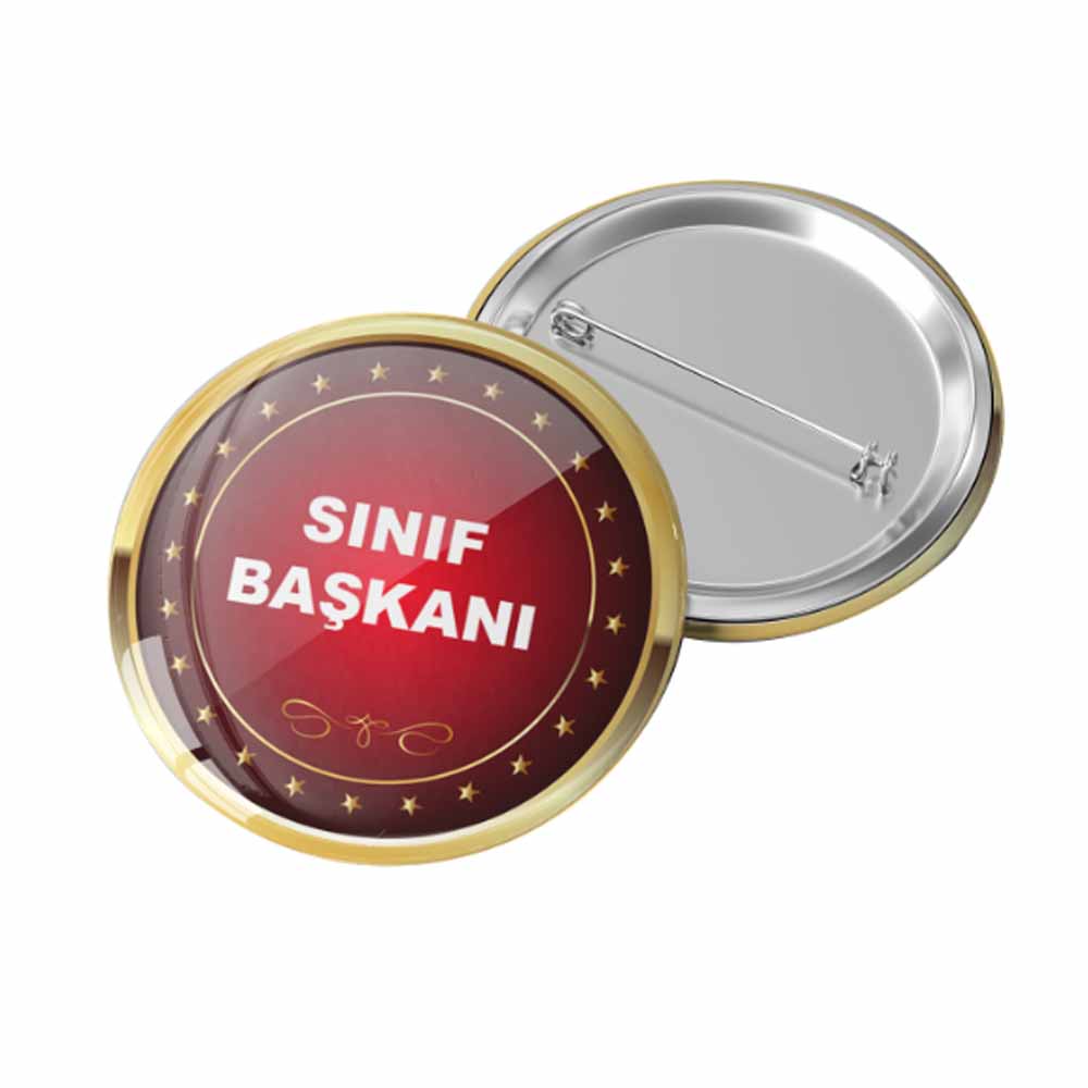 Sınıf Başkanı Rozeti - Liderlik Rozeti ile Öğrencilerinizi Motive Edin